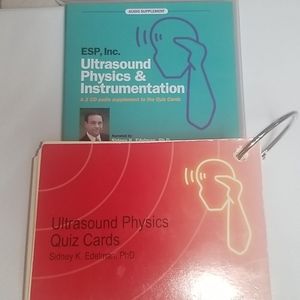Esp U/S Physics Quiz Cards and CD's for SPI exam